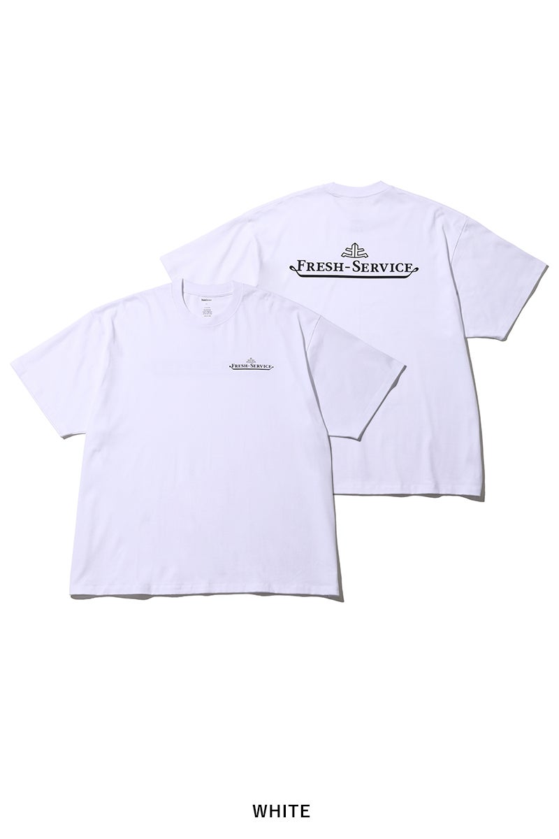 FreshService(フレッシュサービス) CORPORATE PRINTED SS TEE "FF" コーポレートプリント半袖Tシャツ FF FSC263-70137