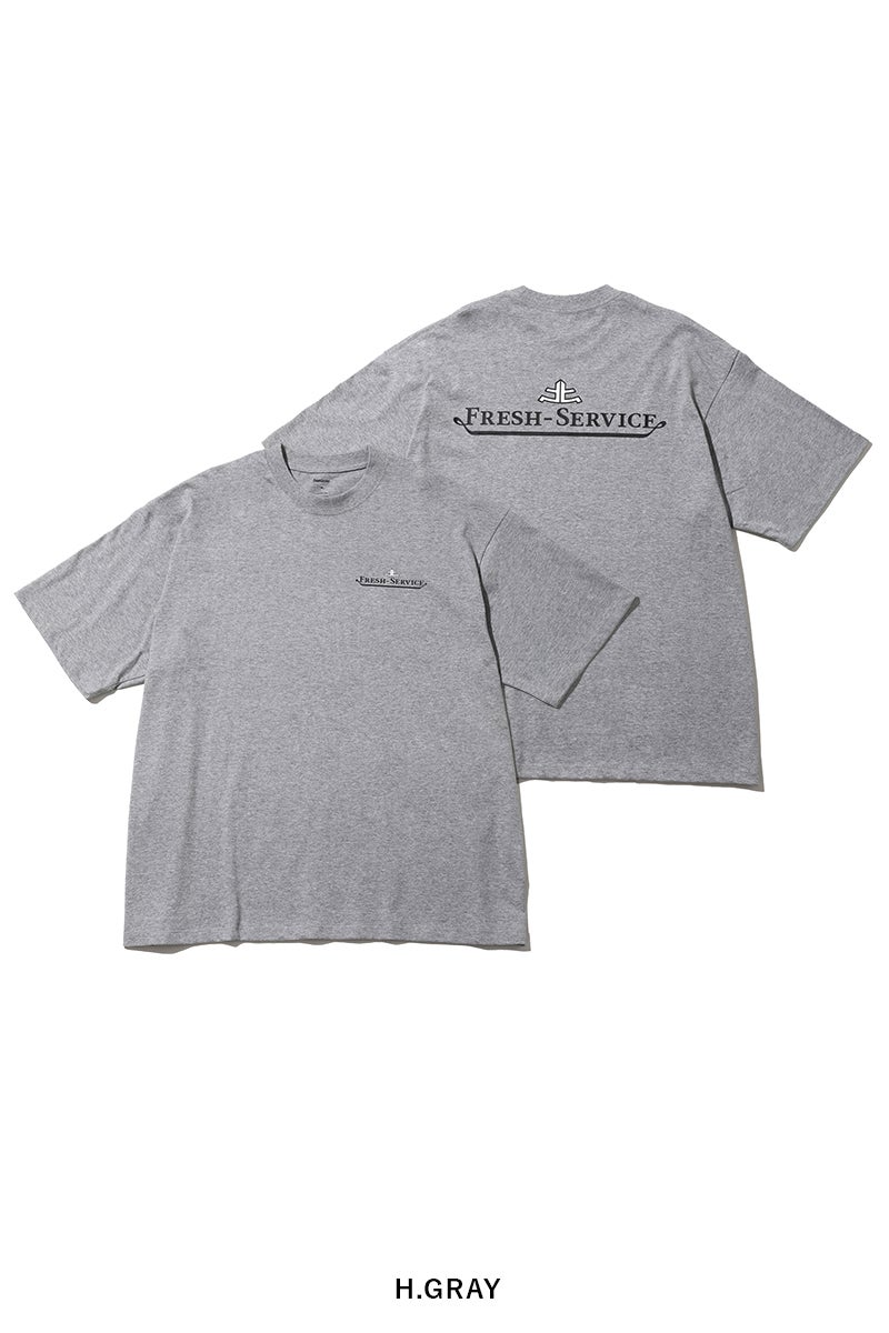 FreshService(フレッシュサービス) CORPORATE PRINTED SS TEE "FF" コーポレートプリント半袖Tシャツ FF FSC263-70137