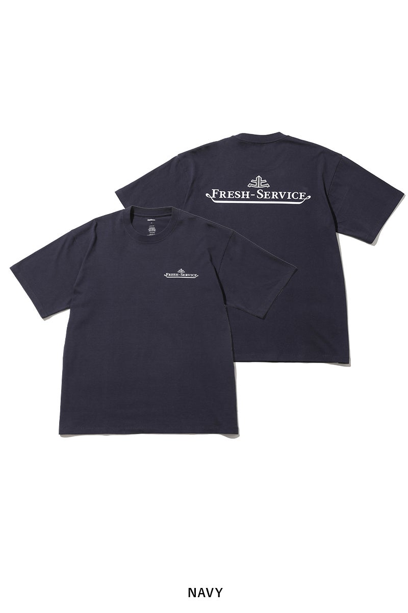 FreshService(フレッシュサービス) CORPORATE PRINTED SS TEE "FF" コーポレートプリント半袖Tシャツ FF FSC263-70137