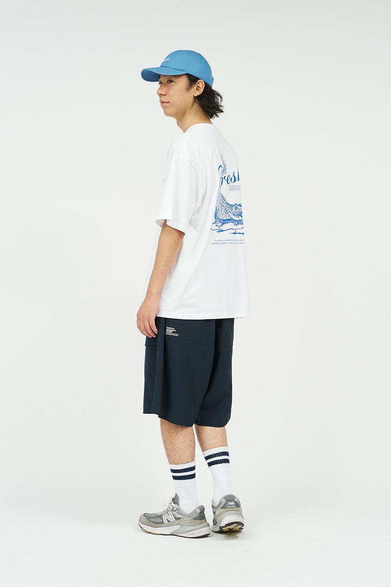 FreshService(フレッシュサービス) CORPORATE PRINTED SS TEE "CROC" コーポレートプリント半袖Tシャツ クロコダイル FSC263-70138