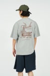 FreshService(フレッシュサービス) CORPORATE PRINTED SS TEE "CROC" コーポレートプリント半袖Tシャツ クロコダイル FSC263-70138