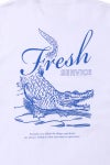 FreshService(フレッシュサービス) CORPORATE PRINTED SS TEE "CROC" コーポレートプリント半袖Tシャツ クロコダイル FSC263-70138