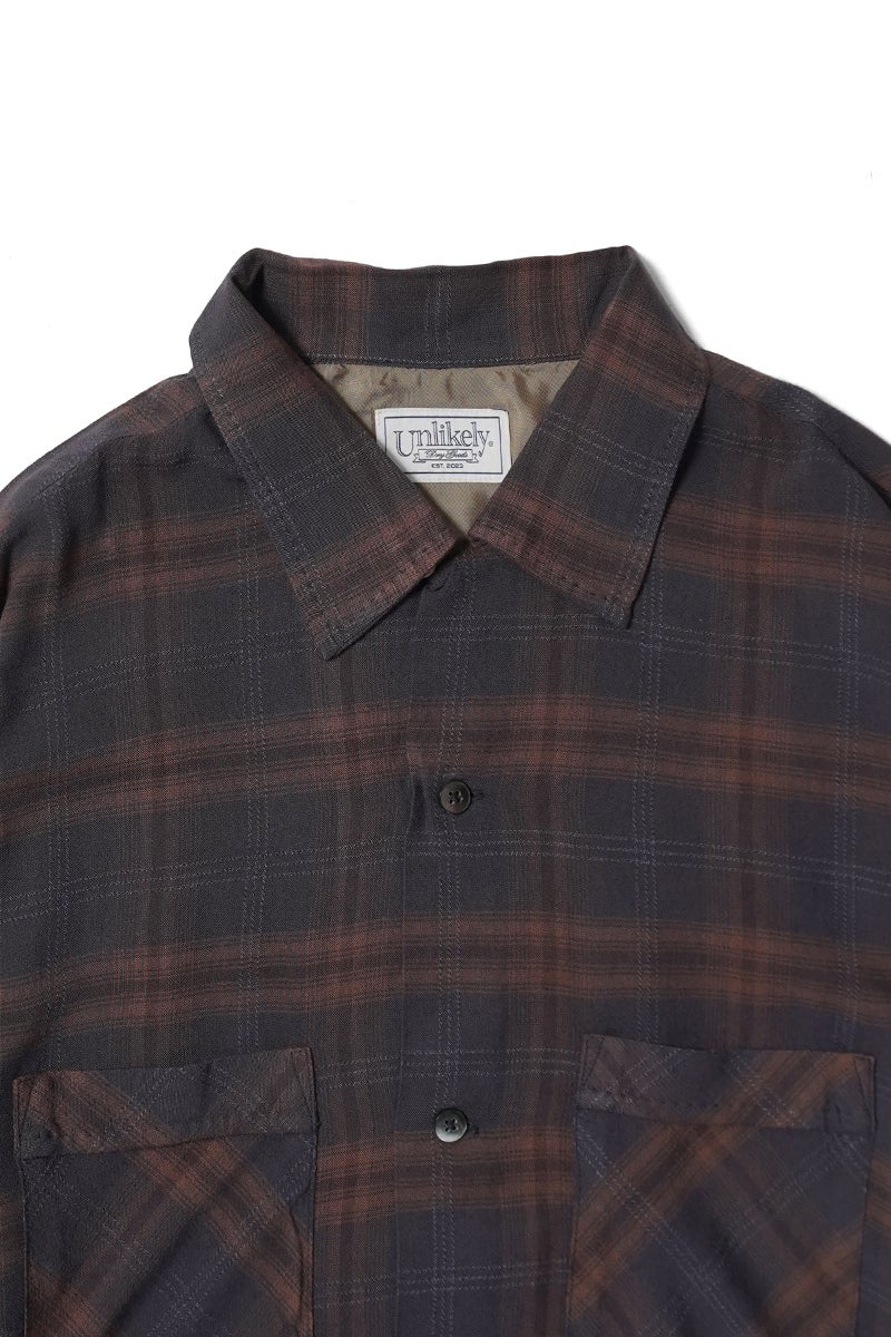 Unlikely(アンライクリー) 50s Sports Shirt Rayon 50年代スポーツシャツ レーヨン U26F-11-0002