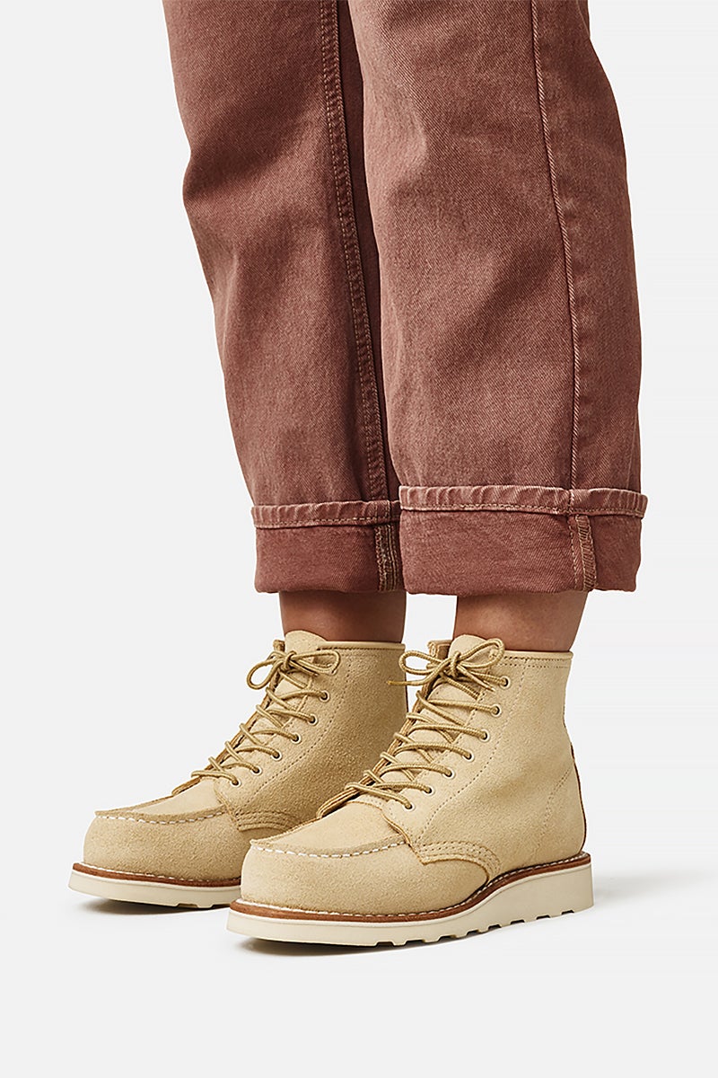 RED WING(レッドウイング) 6-inch Classic Moc 6インチ クラシックモック クリームアビリーンラフアウト STYLE NO.3328