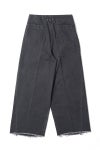 saby(サバイ) TUCK-BUGGY TYPE 3 -Surface dyeing Denim- タックバギーパンツ タイプ3 26A-031808