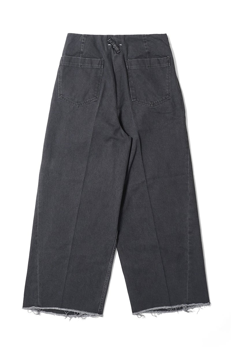 saby(サバイ) TUCK-BUGGY TYPE 3 -Surface dyeing Denim- タックバギーパンツ タイプ3 26A-031808