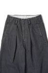 saby(サバイ) TUCK-BUGGY TYPE 3 -Surface dyeing Denim- タックバギーパンツ タイプ3 26A-031808