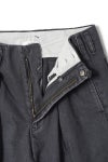 saby(サバイ) TUCK-BUGGY TYPE 3 -Surface dyeing Denim- タックバギーパンツ タイプ3 26A-031808