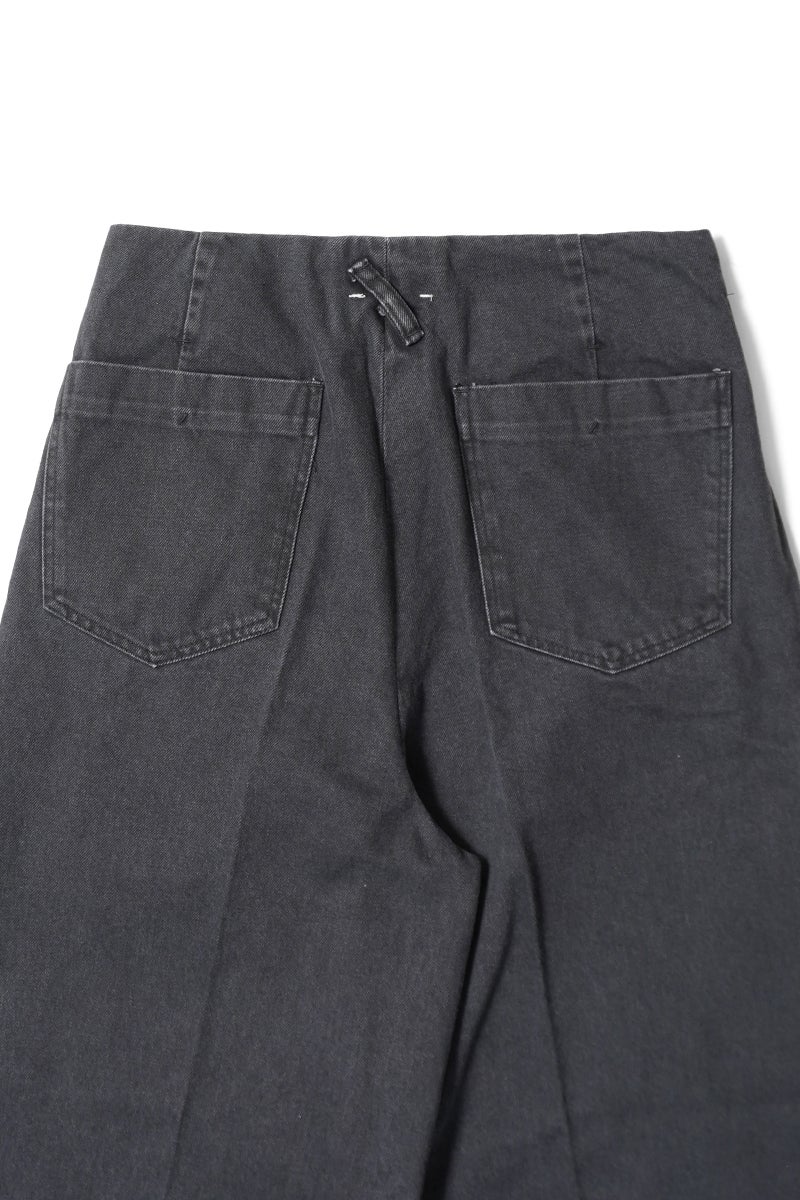 saby(サバイ) TUCK-BUGGY TYPE 3 -Surface dyeing Denim- タックバギーパンツ タイプ3 26A-031808