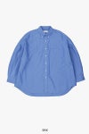 Graphpaper(グラフペーパー) Oxford L/S Oversized B.D Shirts オックスフォード長袖オーバーサイズボタンダウンシャツ GM261-50021B