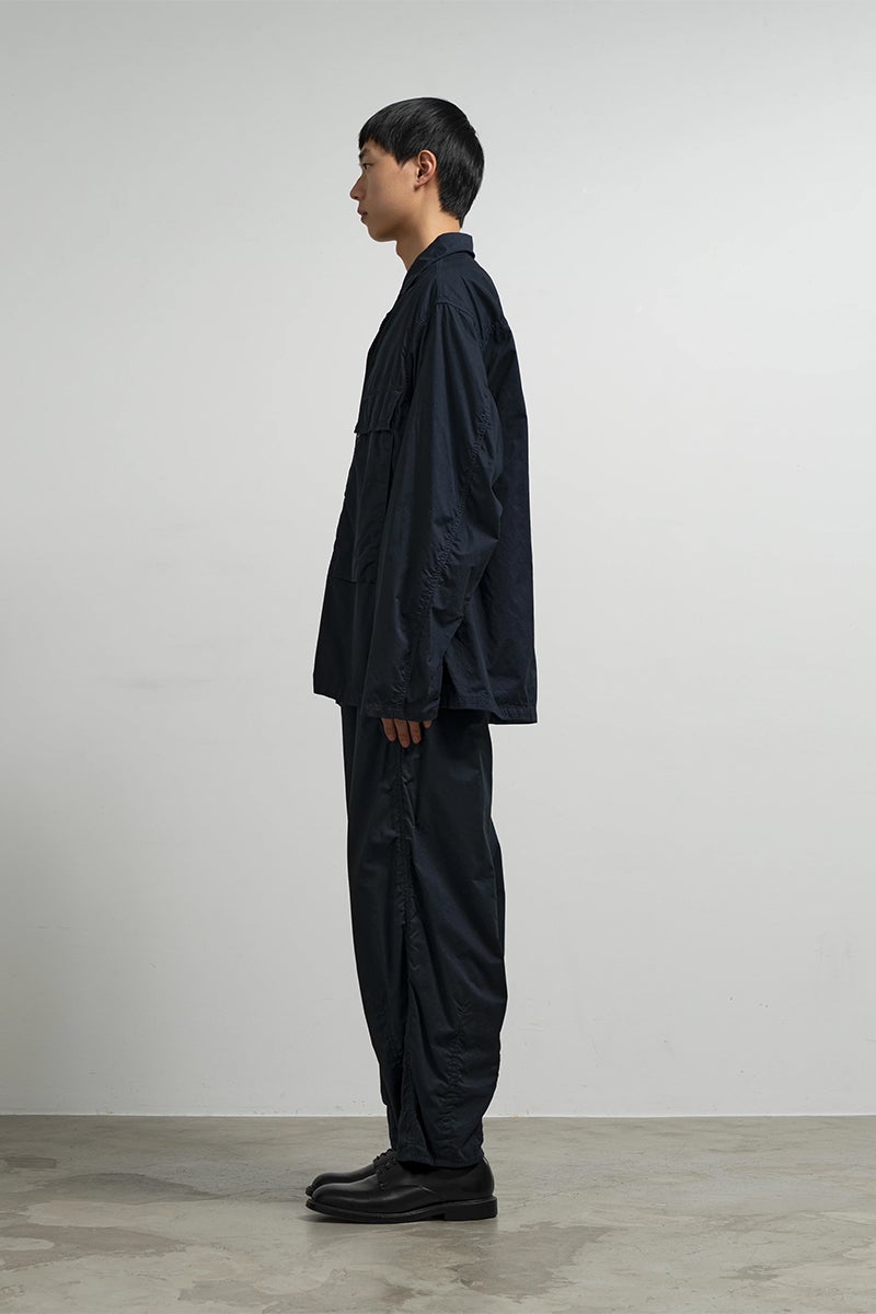 Graphpaper(グラフペーパー) Garment Dyed Typewriter Fatigue Shirt ガーメントダイタイプライターファティーグシャツ GM263-50120B