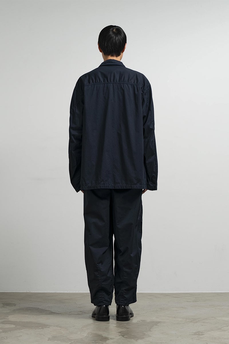 Graphpaper(グラフペーパー) Garment Dyed Typewriter Fatigue Shirt ガーメントダイタイプライターファティーグシャツ GM263-50120B