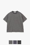 Graphpaper(グラフペーパー) Tri Spun Border S/S Tee トリスパンボーダー半袖Tシャツ GU263-70140B