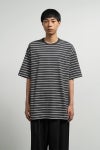 Graphpaper(グラフペーパー) Tri Spun Border S/S Tee トリスパンボーダー半袖Tシャツ GU263-70140B