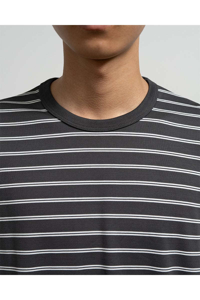 Graphpaper(グラフペーパー) Tri Spun Border S/S Tee トリスパンボーダー半袖Tシャツ GU263-70140B