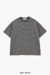 Graphpaper(グラフペーパー) Tri Spun Border S/S Tee トリスパンボーダー半袖Tシャツ GU263-70140B