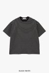 Graphpaper(グラフペーパー) Tri Spun Border S/S Tee トリスパンボーダー半袖Tシャツ GU263-70140B
