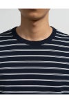 Graphpaper(グラフペーパー) Tri Spun Border L/S Tee トリスパンボーダー長袖Tシャツ GU263-70141B