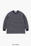 Graphpaper(グラフペーパー) Tri Spun Border L/S Tee トリスパンボーダー長袖Tシャツ GU263-70141B