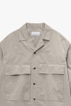 Graphpaper(グラフペーパー) Garment Dyed Typewriter Fatigue Shirt ガーメントダイタイプライターファティーグシャツ GL263-50126C