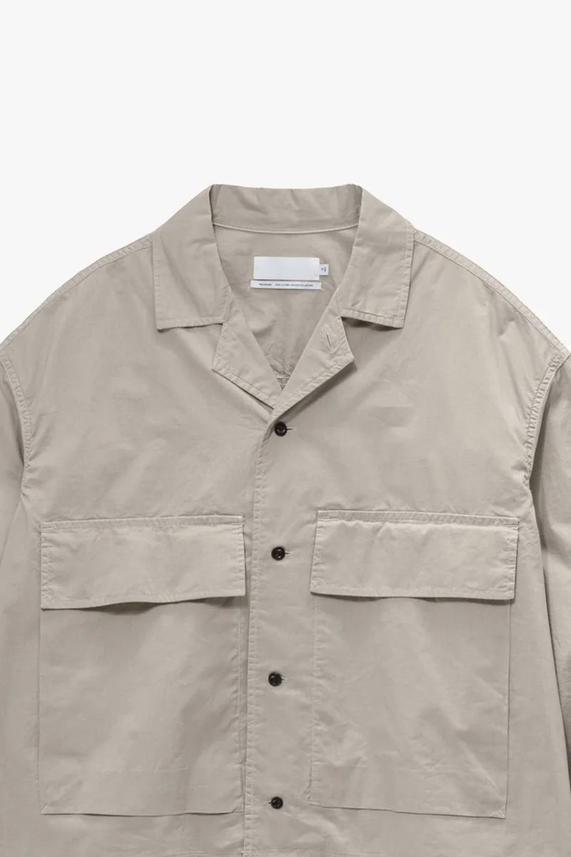 Graphpaper(グラフペーパー) Garment Dyed Typewriter Fatigue Shirt ガーメントダイタイプライターファティーグシャツ GL263-50126C