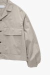 Graphpaper(グラフペーパー) Garment Dyed Typewriter Fatigue Shirt ガーメントダイタイプライターファティーグシャツ GL263-50126C