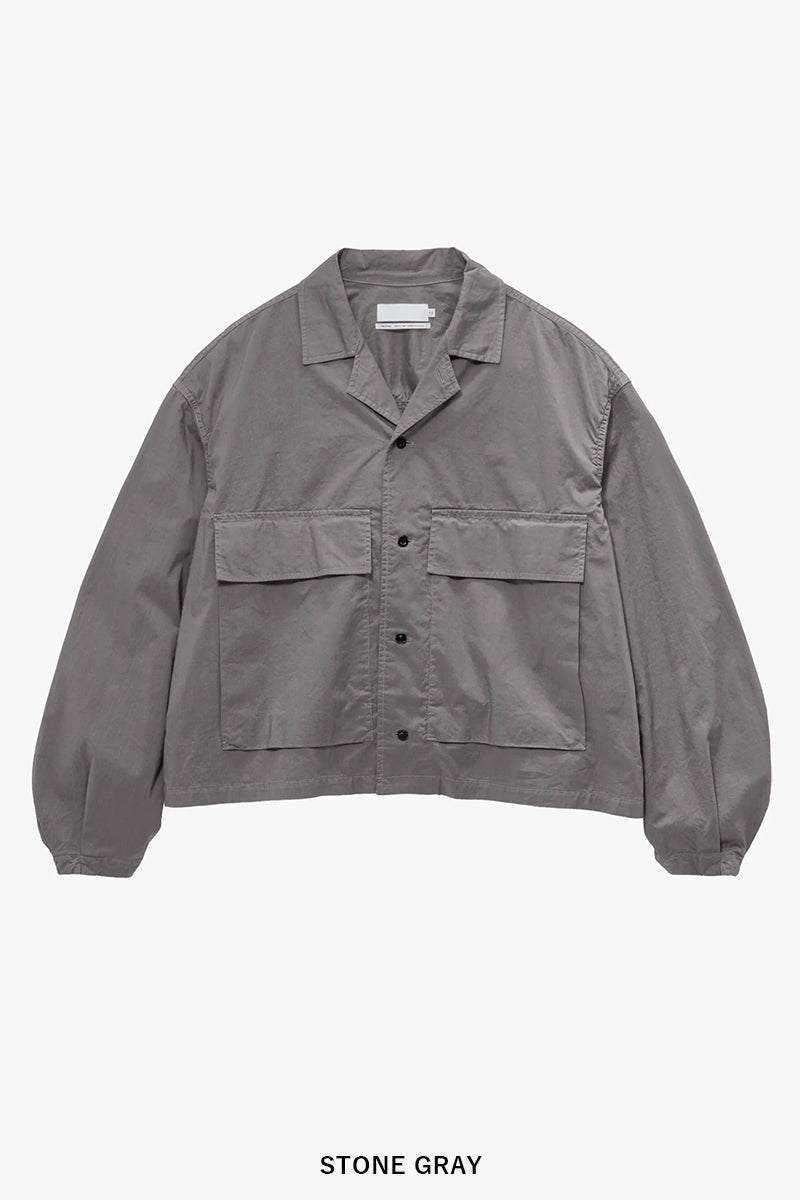 Graphpaper(グラフペーパー) Garment Dyed Typewriter Fatigue Shirt ガーメントダイタイプライターファティーグシャツ GL263-50126C