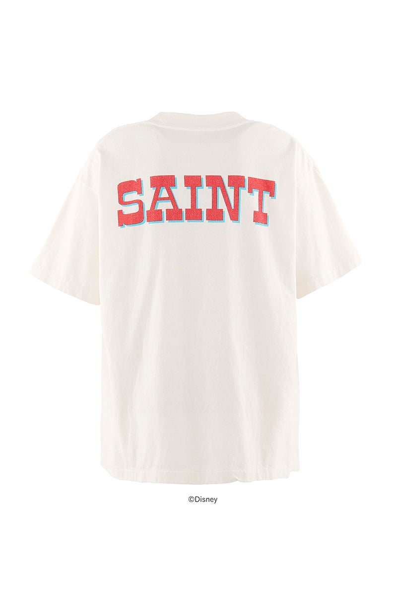 SAINT Mxxxxxx(セントマイケル) SM-MK1-0000-C87 / DSNY_SS T-SHIRT / DUMBO / WHITE ディズニーダンボTシャツ