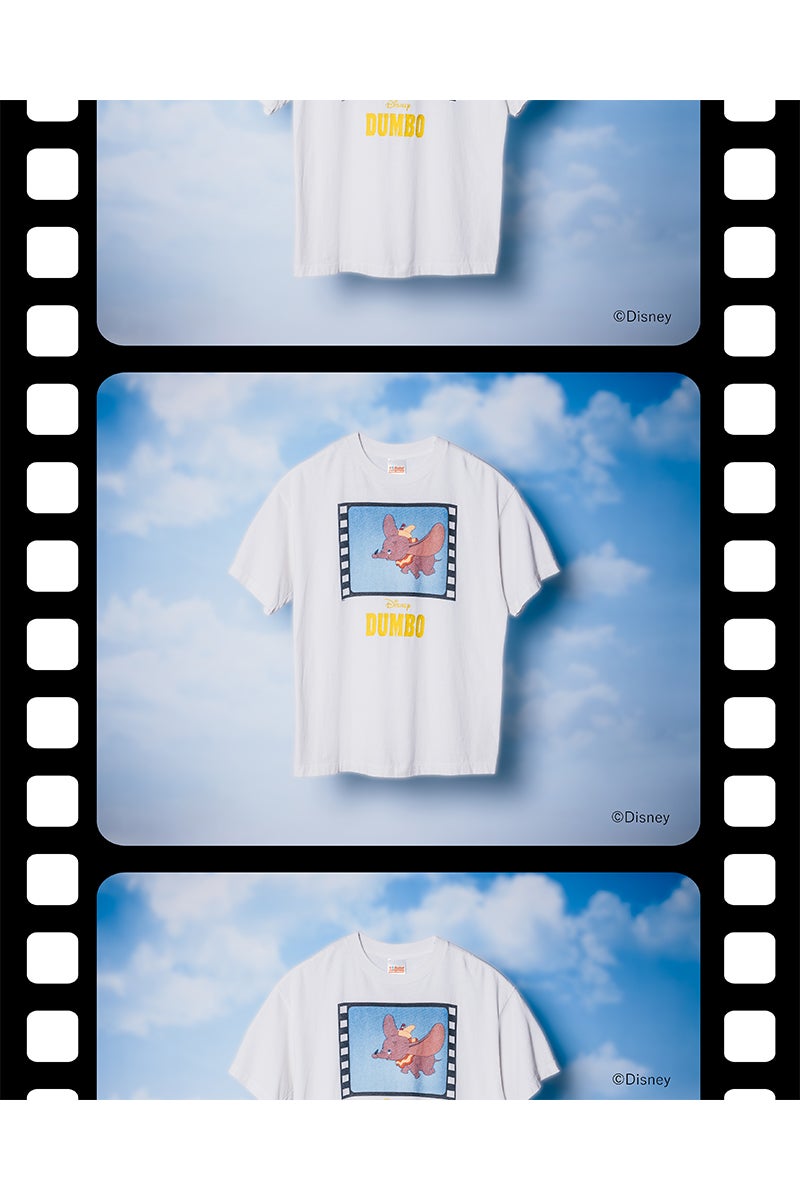 SAINT Mxxxxxx(セントマイケル) SM-MK1-0000-C87 / DSNY_SS T-SHIRT / DUMBO / WHITE ディズニーダンボTシャツ
