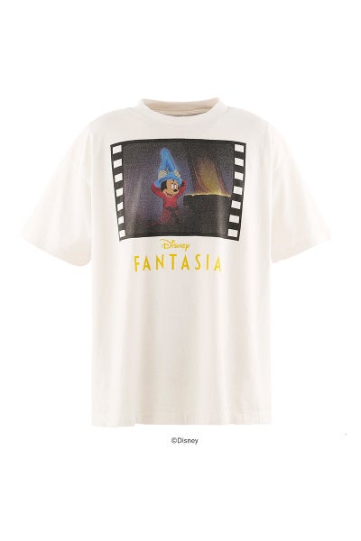 SAINT Mxxxxxx(セントマイケル) SM-MK1-0000-C86 / DSNY SS T-SHIRT / FANTASIA / WHITE ディズニーファンタジアTシャツ