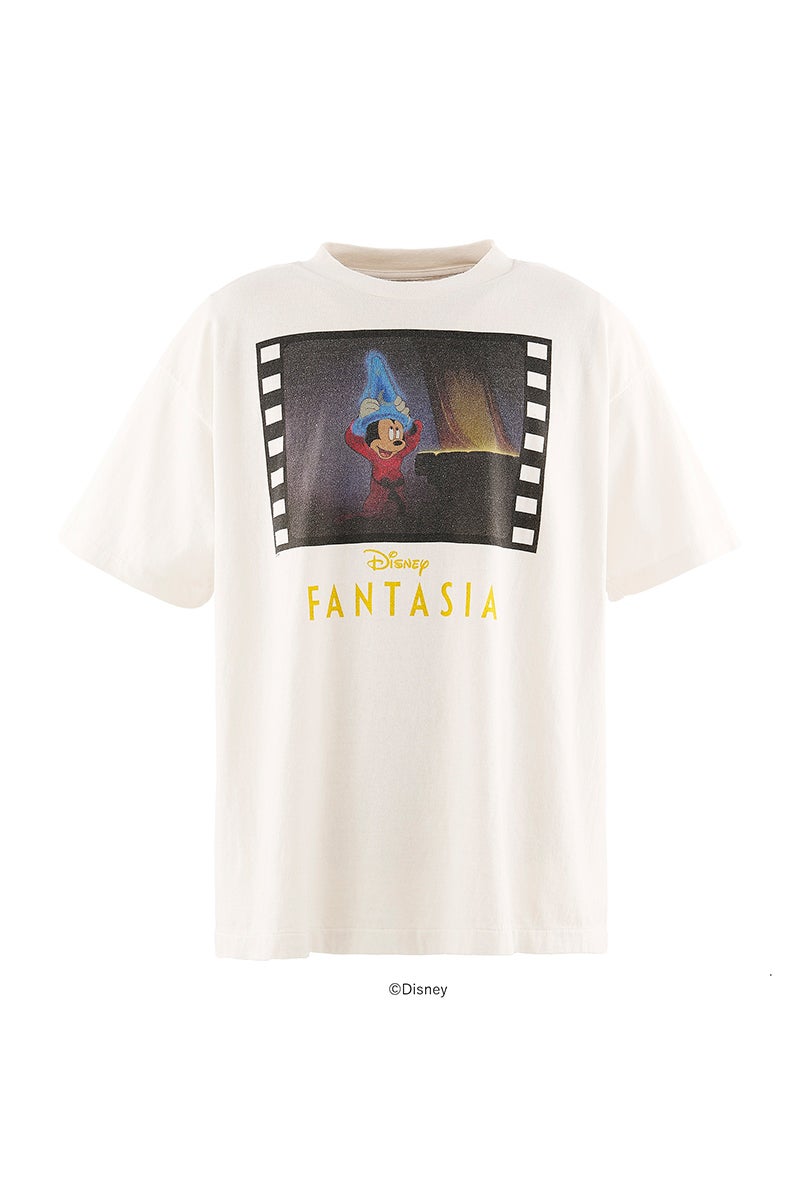 SAINT Mxxxxxx(セントマイケル) SM-MK1-0000-C86 / DSNY SS T-SHIRT / FANTASIA / WHITE ディズニーファンタジアTシャツ