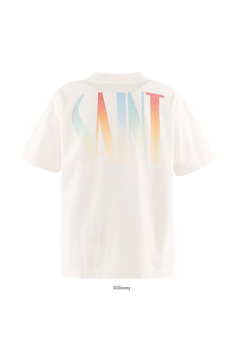 SAINT Mxxxxxx(セントマイケル) SM-MK1-0000-C86 / DSNY SS T-SHIRT / FANTASIA / WHITE ディズニーファンタジアTシャツ