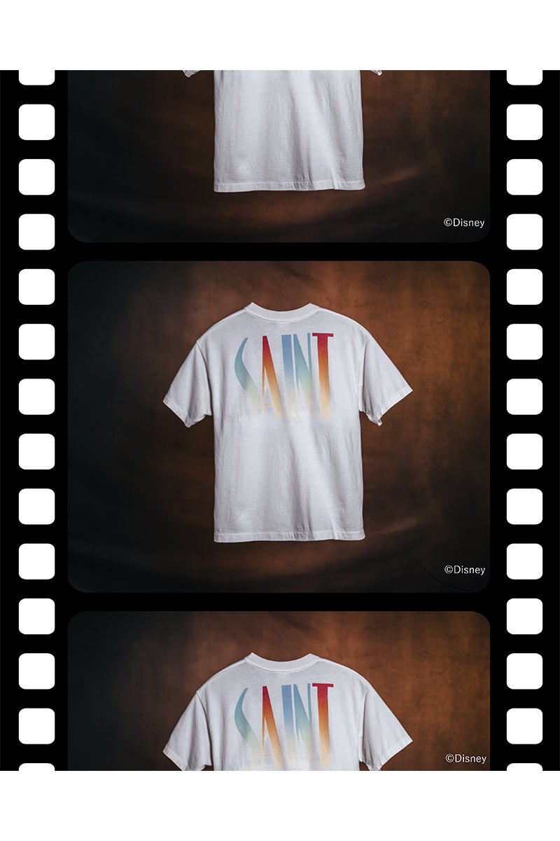 SAINT Mxxxxxx(セントマイケル) SM-MK1-0000-C86 / DSNY SS T-SHIRT / FANTASIA / WHITE ディズニーファンタジアTシャツ