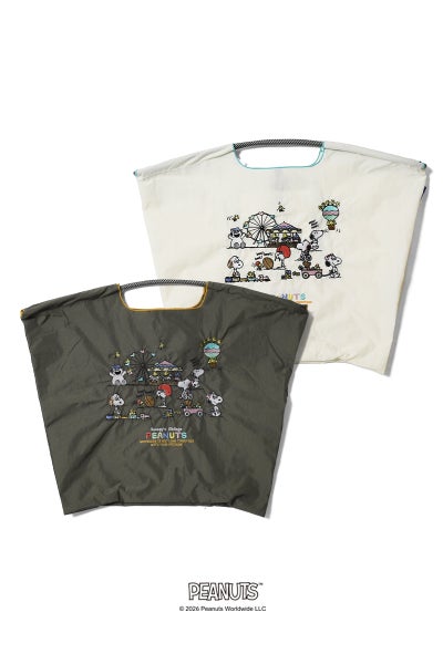 Ball & Chain(ボールアンドチェーン) SNOOPY'S SIBLINGS(L) スヌーピー兄弟姉妹(L) ショッピングバック トートバッグ 326130