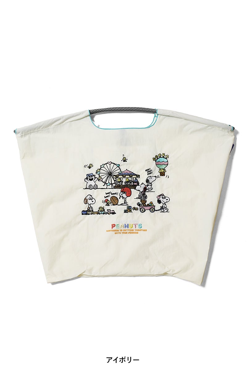 Ball & Chain(ボールアンドチェーン) SNOOPY'S SIBLINGS(L) スヌーピー兄弟姉妹(L) ショッピングバック トートバッグ 326130
