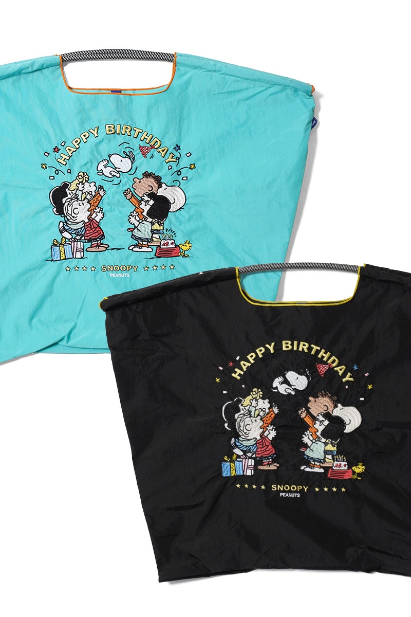 Ball & Chain(ボールアンドチェーン) HB SNOOPY(L) ハッピーバースデースヌーピー(L) ショッピングバック トートバッグ 326129