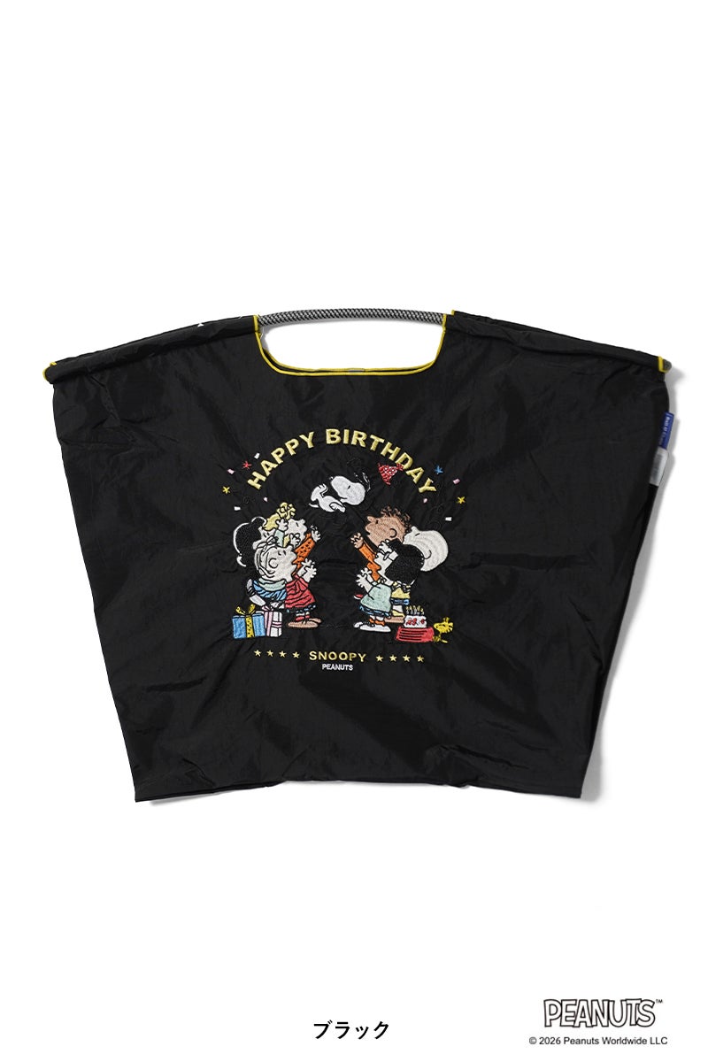 Ball & Chain(ボールアンドチェーン) HB SNOOPY(L) ハッピーバースデースヌーピー(L) ショッピングバック トートバッグ 326129