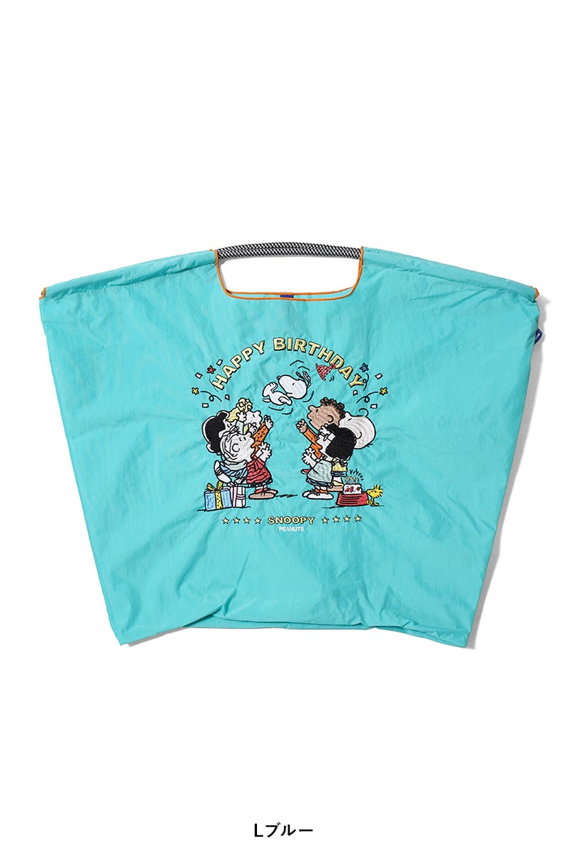 Ball & Chain(ボールアンドチェーン) HB SNOOPY(L) ハッピーバースデースヌーピー(L) ショッピングバック トートバッグ 326129