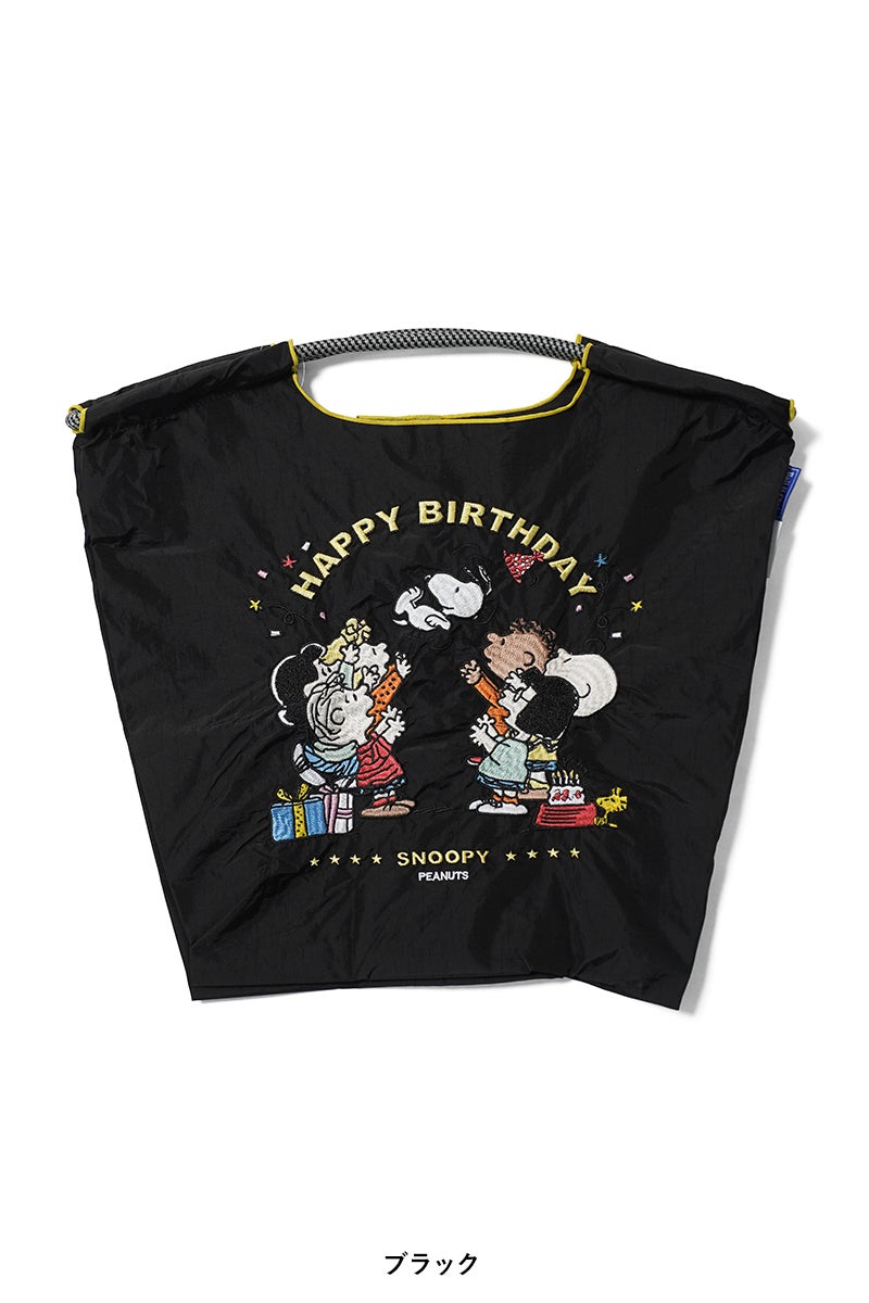Ball & Chain(ボールアンドチェーン) HB SNOOPY(M) ハッピーバースデースヌーピー(M) ショッピングバック トートバッグ 326029