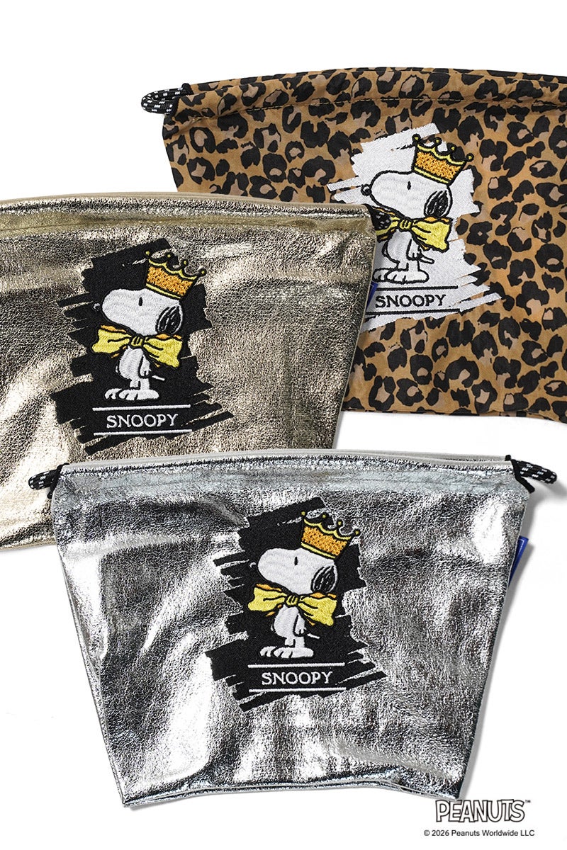 Ball & Chain(ボールアンドチェーン) SNOOPY CROWN P(L) スヌーピークラウンポーチ(L) 326431