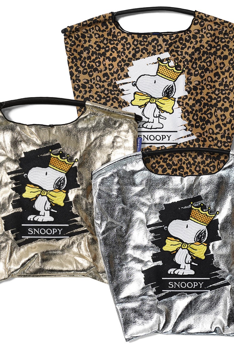 Ball & Chain(ボールアンドチェーン) SNOOPY CROWN(M) スヌーピー クラウン(M) ショッピングバック トートバッグ 326031