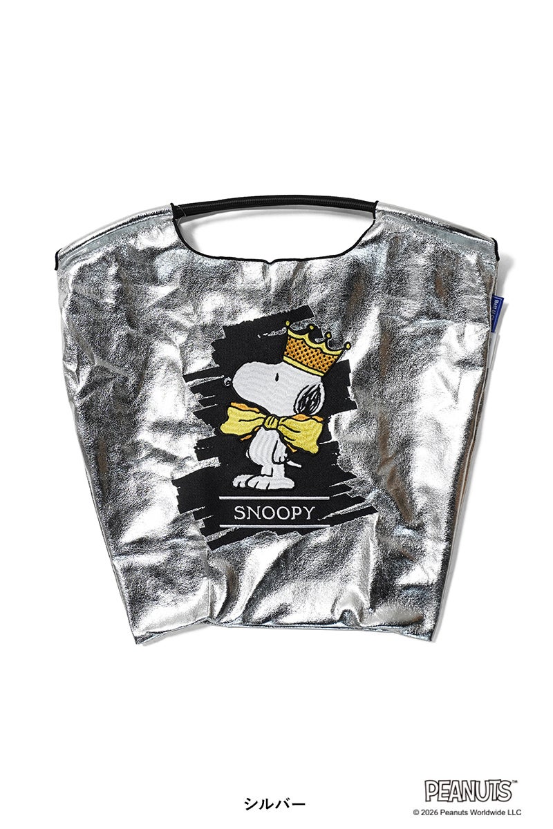 Ball & Chain(ボールアンドチェーン) SNOOPY CROWN(M) スヌーピー クラウン(M) ショッピングバック トートバッグ 326031