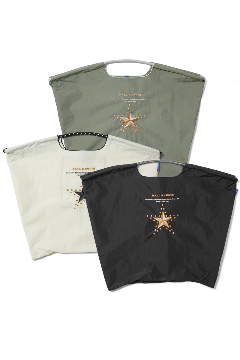 Ball & Chain(ボールアンドチェーン) THE FIRST STAR(L) ファーストスター(L) ショッピングバック トートバッグ 301161