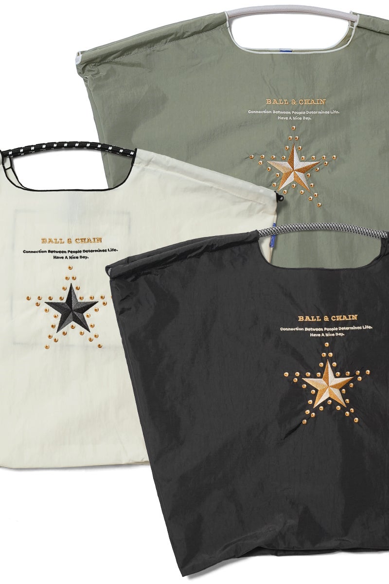 Ball & Chain(ボールアンドチェーン) THE FIRST STAR(L) ファーストスター(L) ショッピングバック トートバッグ 301161
