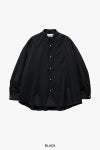 Graphpaper(グラフペーパー) Silicon Poplin Oversized Regular Collar Shirt シリコンポプリンオーバーサイズレギュラーカラーシャツ GM263-50196