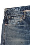 visvim(ビズビム) SOCIAL SCULPTURE 01 NARROW DMGD-47 ソーシャルスカルプチャー 5ポケットナローデニムパンツ 0126205005005