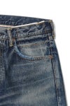 visvim(ビズビム) SOCIAL SCULPTURE 01 NARROW DMGD-47 ソーシャルスカルプチャー 5ポケットナローデニムパンツ 0126205005005