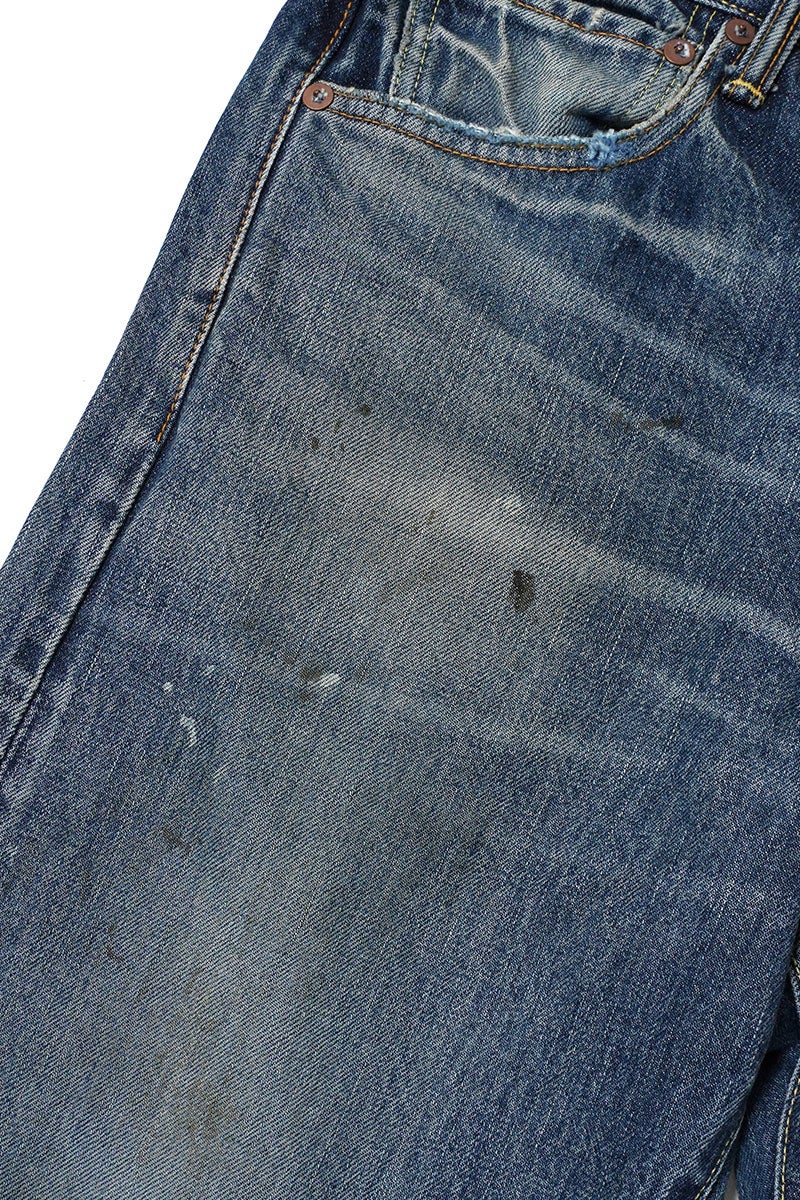 visvim(ビズビム) SOCIAL SCULPTURE 01 NARROW DMGD-47 ソーシャルスカルプチャー 5ポケットナローデニムパンツ 0126205005005