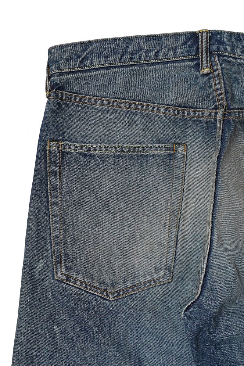 visvim(ビズビム) SOCIAL SCULPTURE 01 NARROW DMGD-47 ソーシャルスカルプチャー 5ポケットナローデニムパンツ 0126205005005