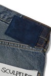 visvim(ビズビム) SOCIAL SCULPTURE 01 NARROW DMGD-47 ソーシャルスカルプチャー 5ポケットナローデニムパンツ 0126205005005